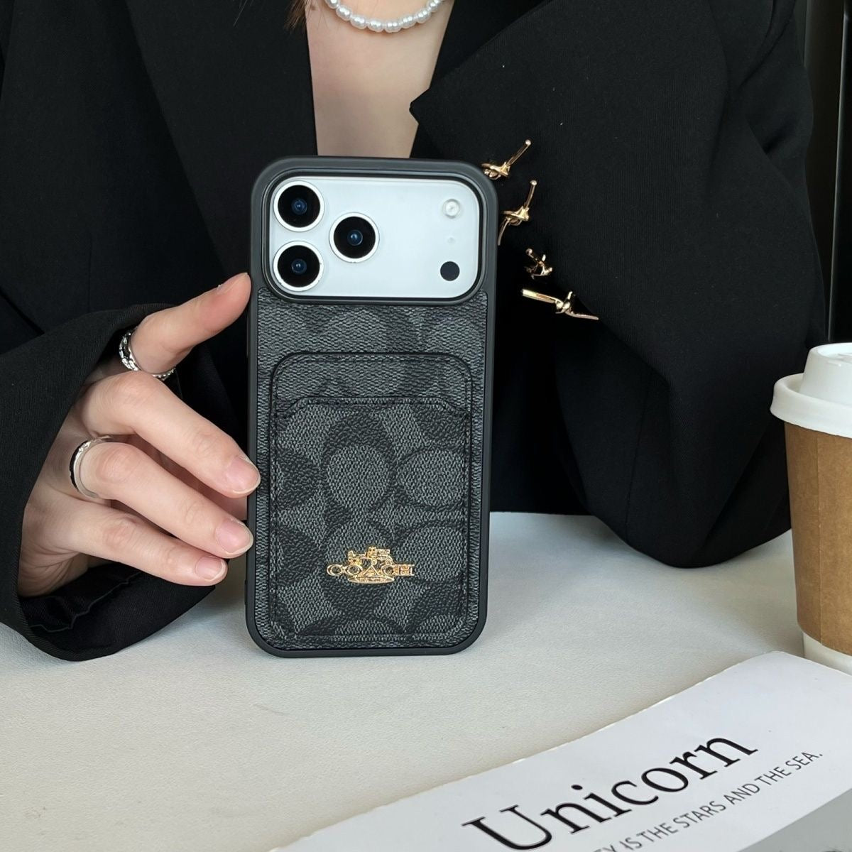 Signature Card Holder iPhone Case