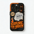 Explore The Unseen — Brooklyn NYC Graffiti Phone Case
