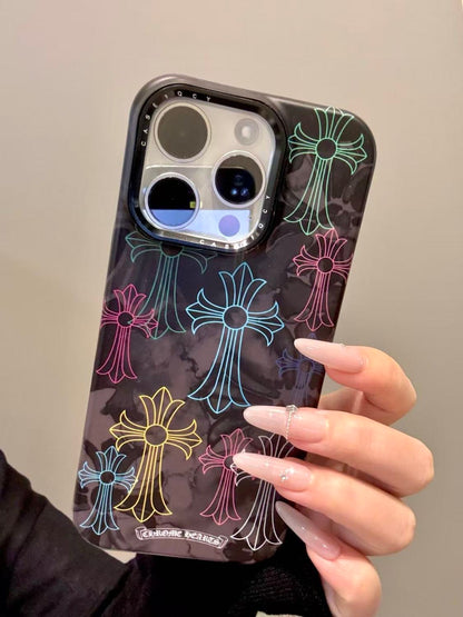 Gothic Cross Spinner Grip iPhone Case