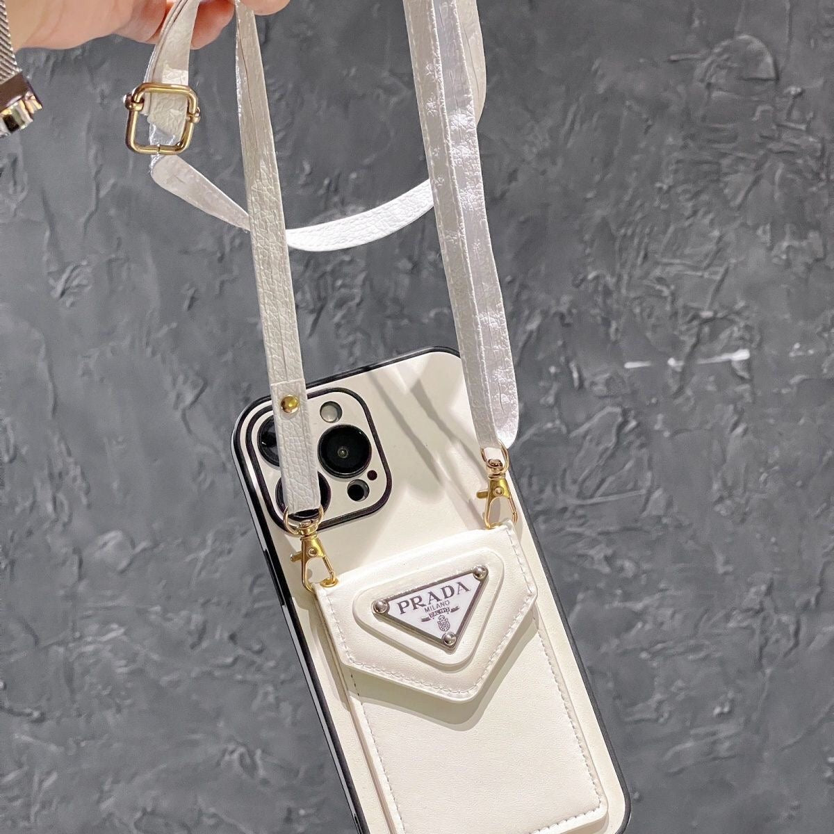 Crossbody Card Holder iPhone Case