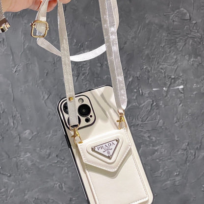 Crossbody Card Holder iPhone Case