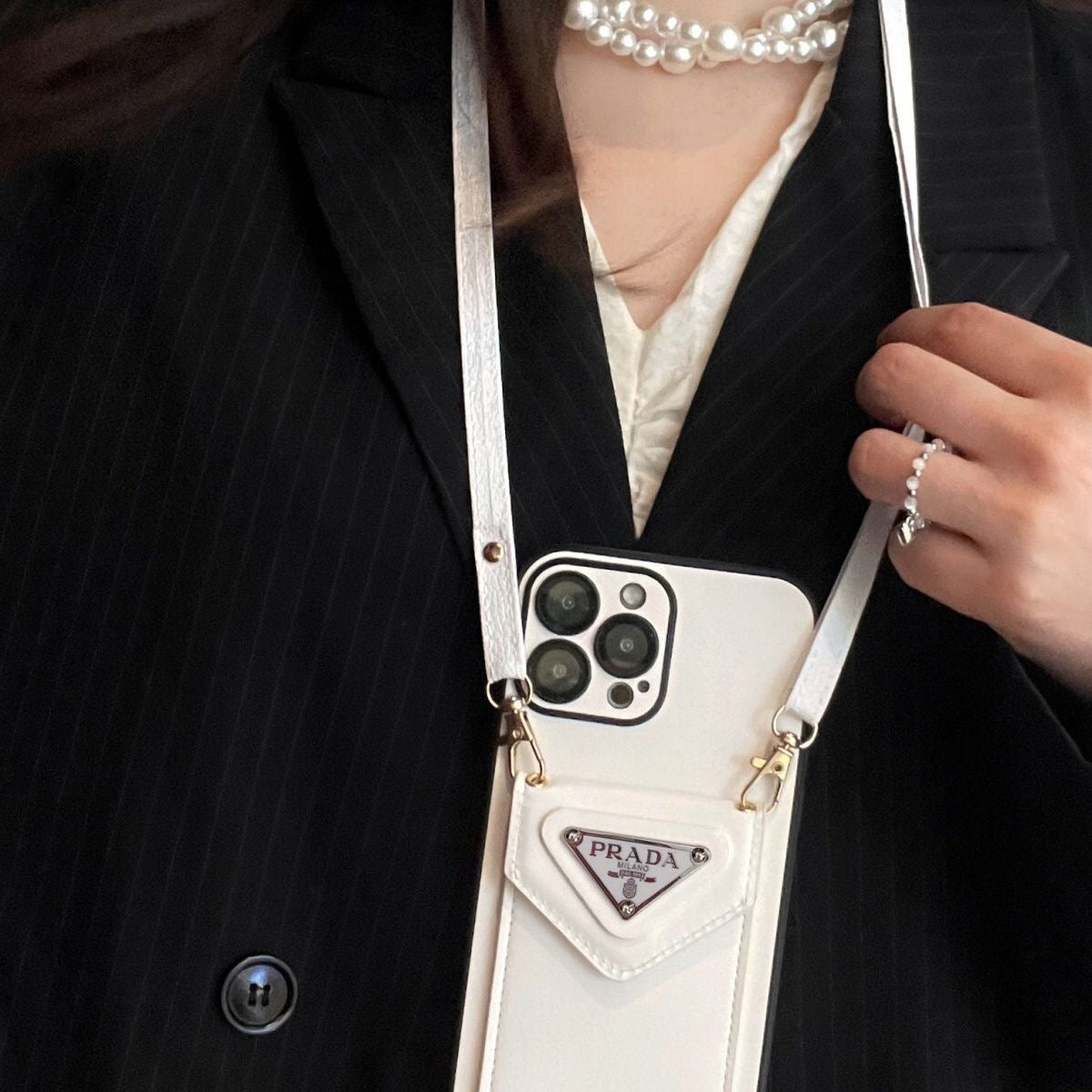 Crossbody Card Holder iPhone Case