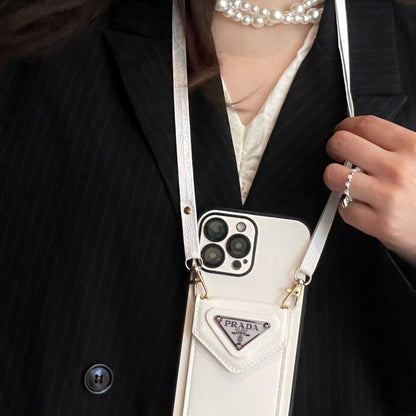 Crossbody Card Holder iPhone Case