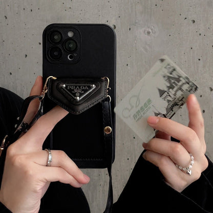Crossbody Card Holder iPhone Case