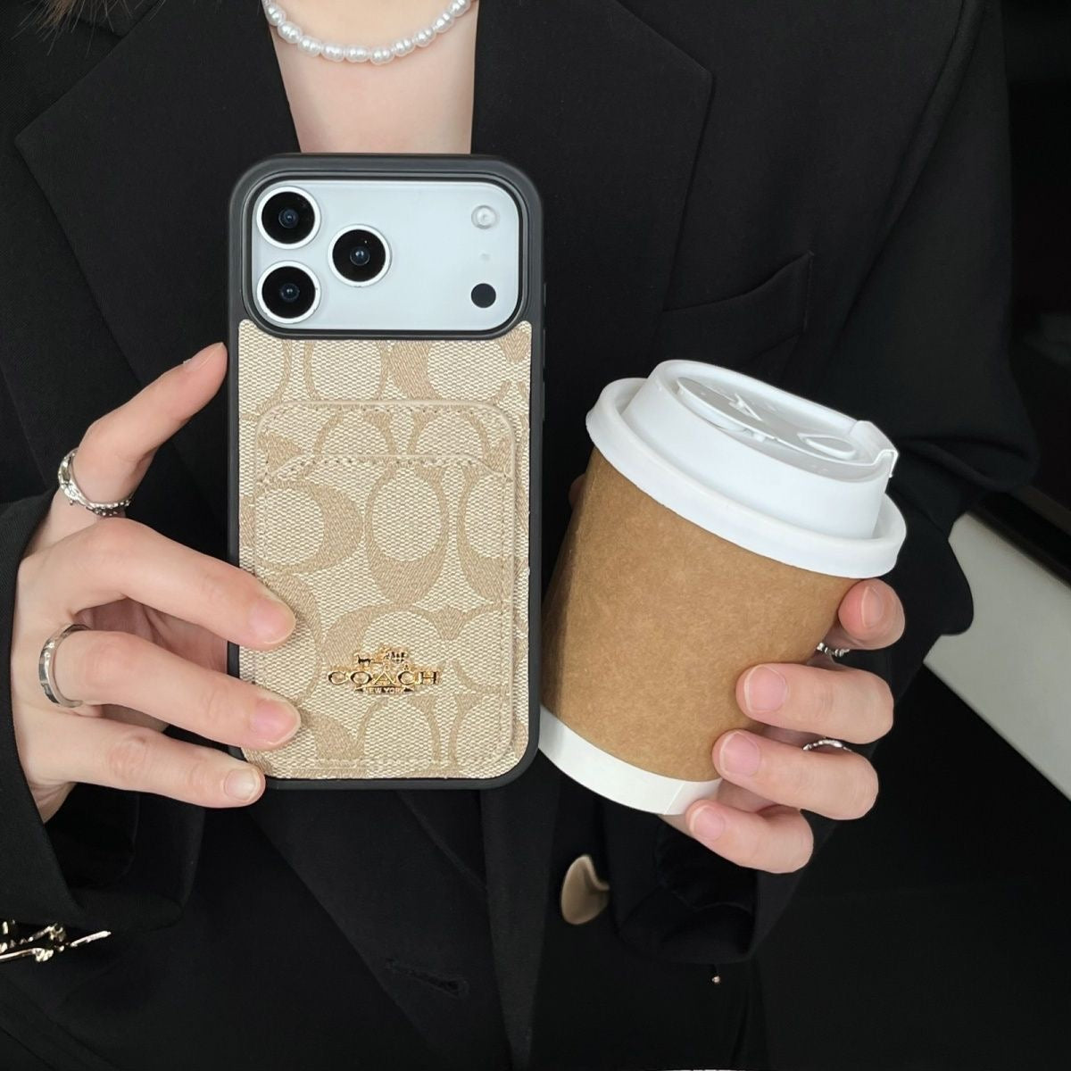 Signature Card Holder iPhone Case