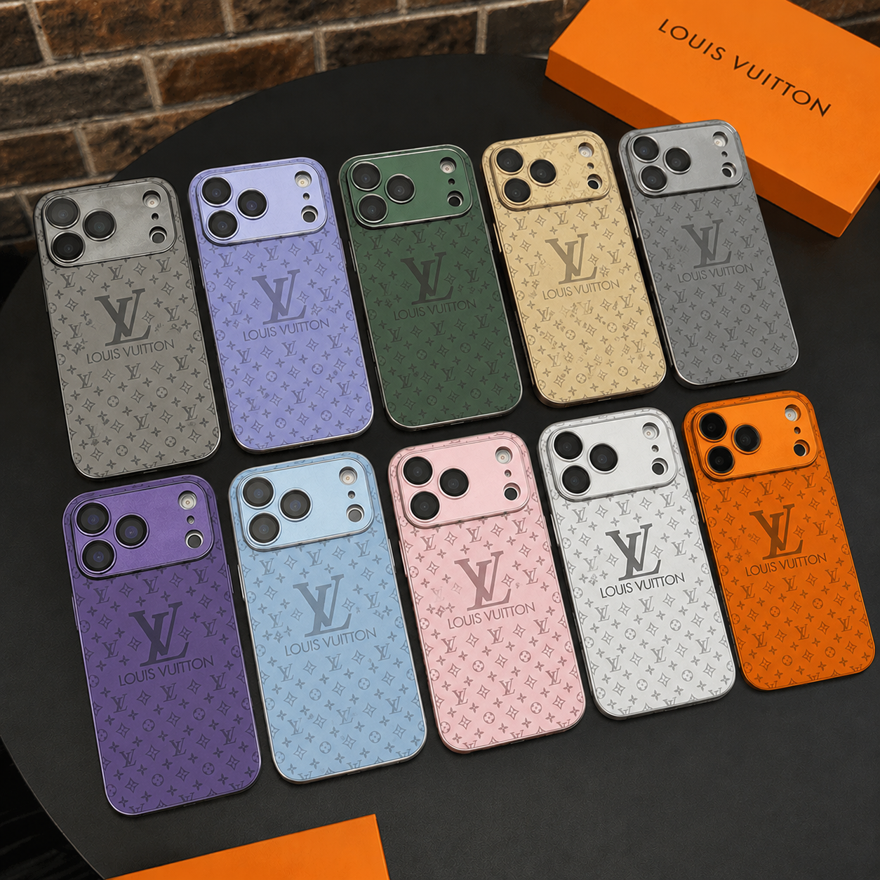 Premium Matte Monogram Phone Case