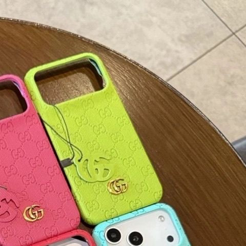 Luxury Silicone Monogram iPhone Case