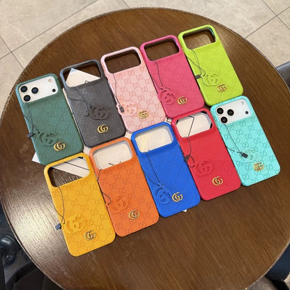 Luxury Silicone Monogram iPhone Case