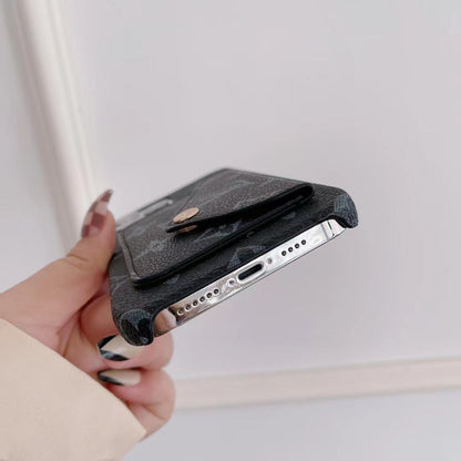 Chic LV Monogram Canvas Card Holder