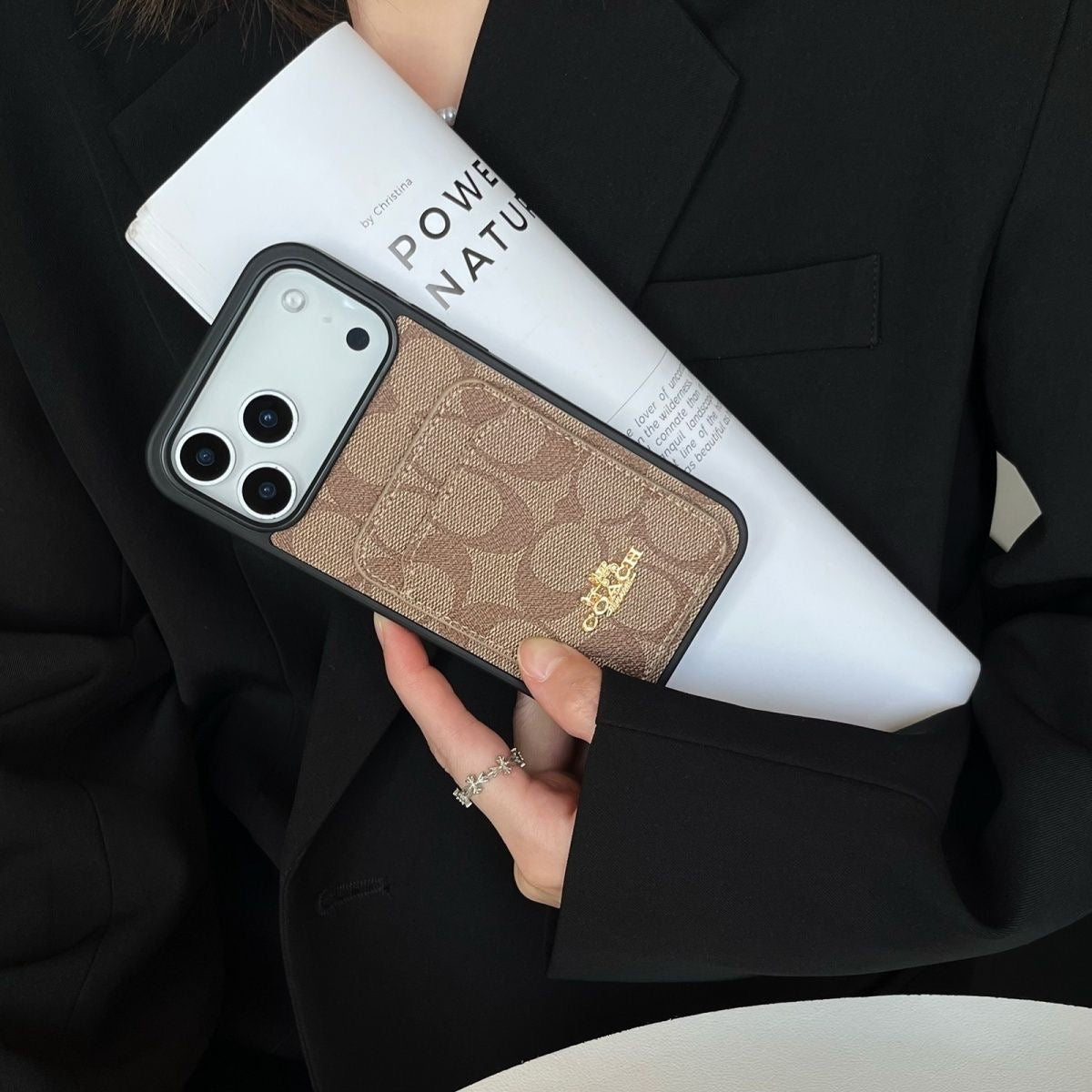 Signature Card Holder iPhone Case