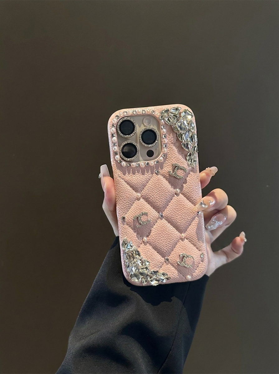 Crystal Quilted Luxury iPhone Case