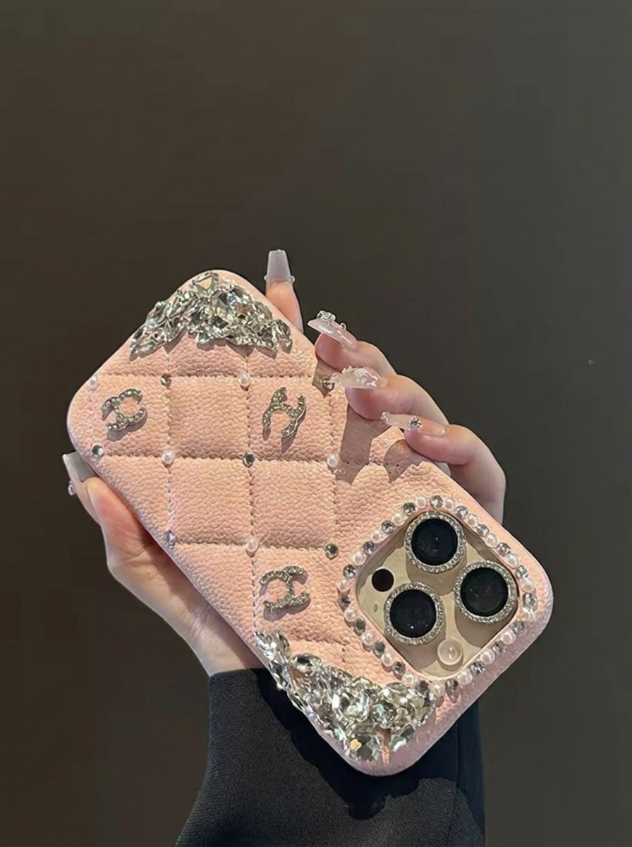 Crystal Quilted Luxury iPhone Case