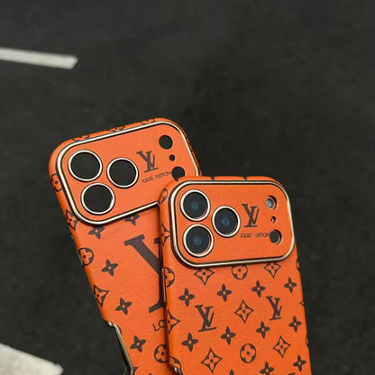 Light luxury fashion leather iPhone 17 Phone Case
